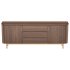 Wood veneer sideboard with doors - Thumbnail 1