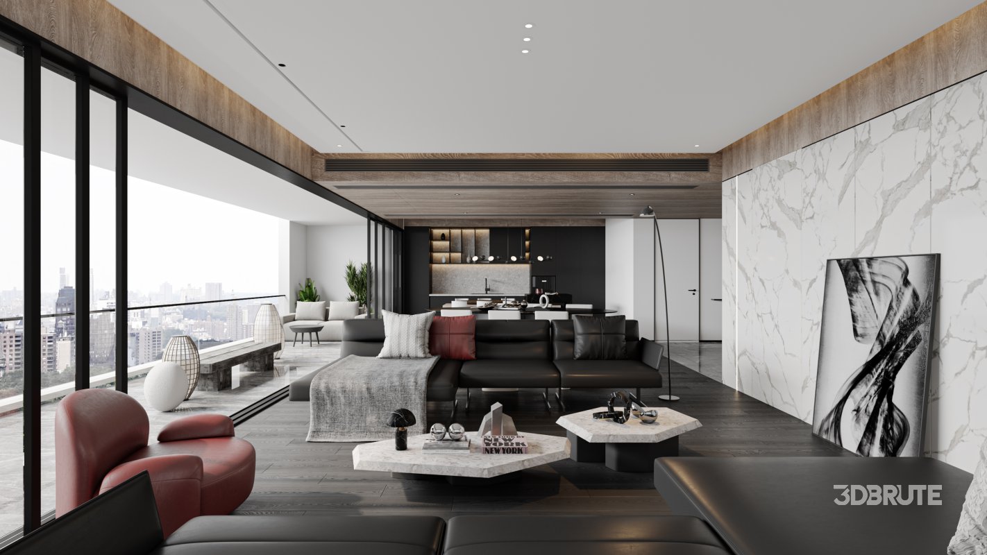 Living Room Dining Room Image 6