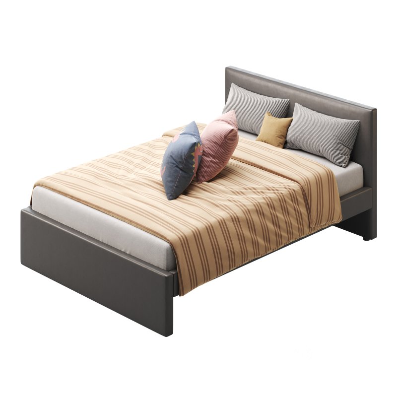 Upholstered bed frame Image 6