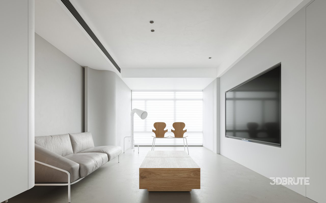 Living Room Dining Room Kitchen Image 5