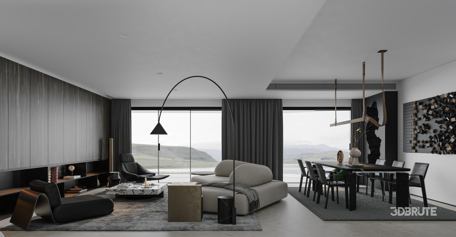 Living Room Dining Room Image 11