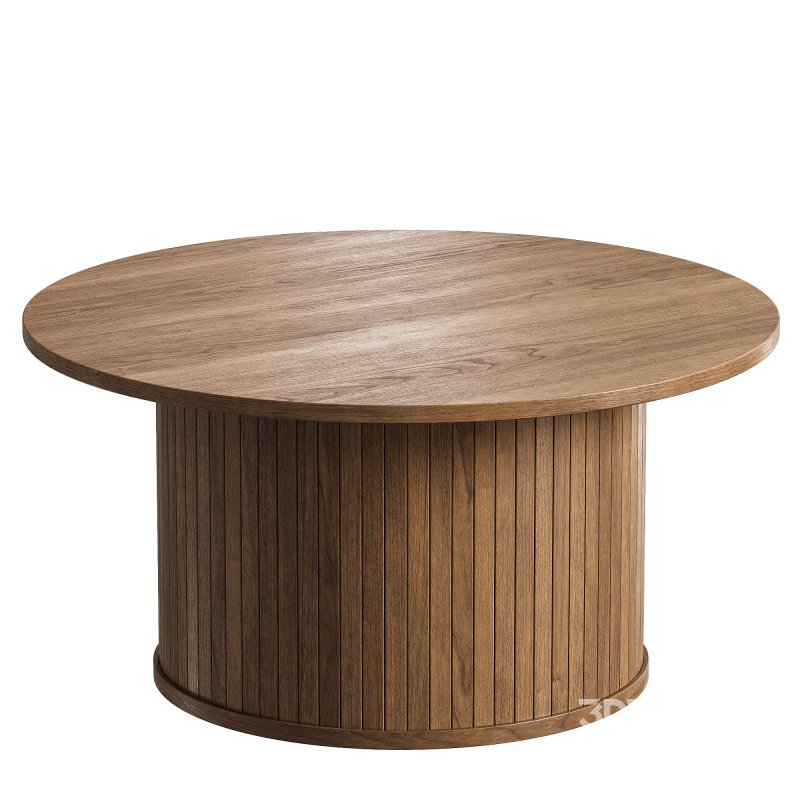 Hyde Natural Round Coffee Table Image 2