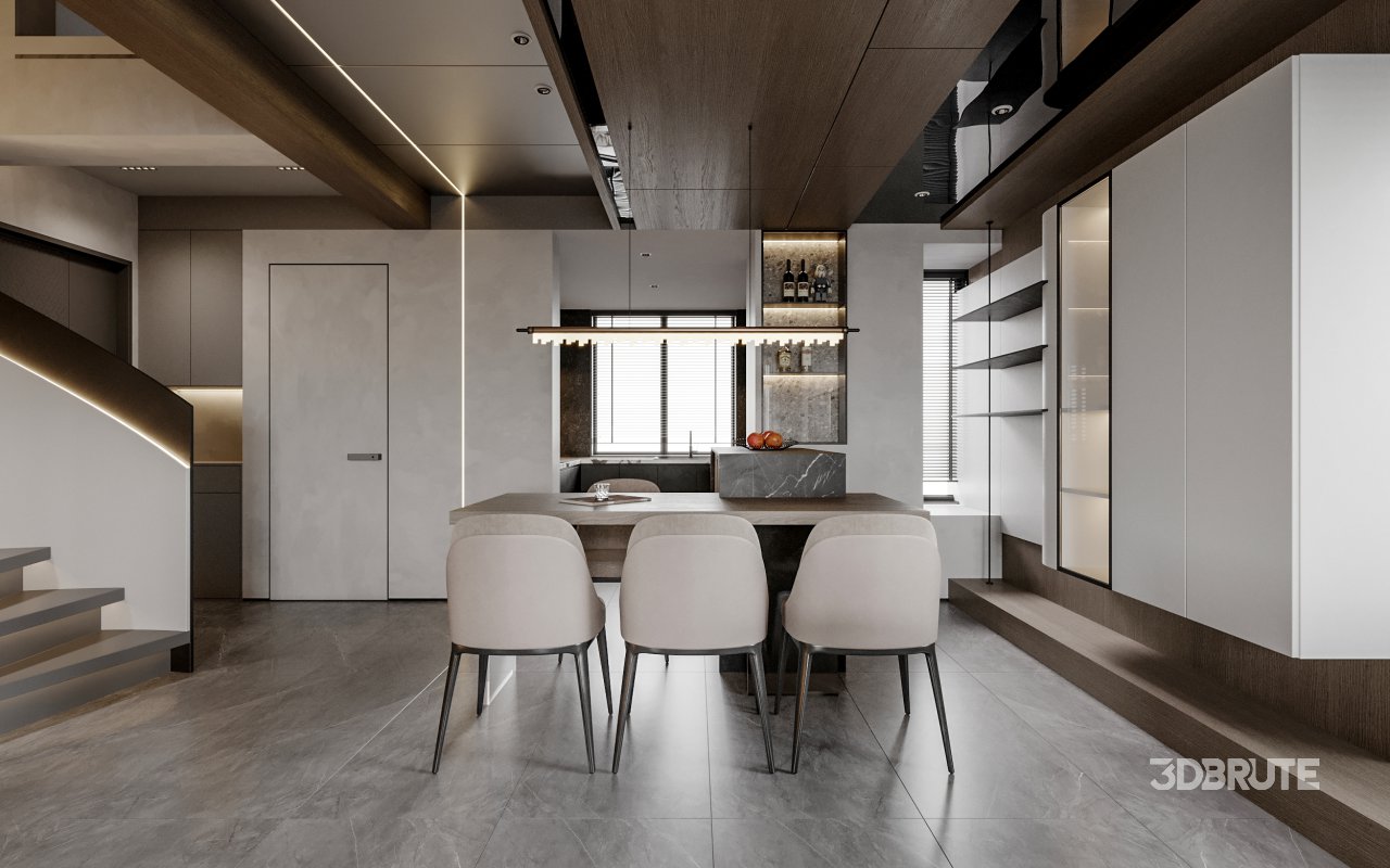 Living Room Dining Room Kitchen Bedroom Image 4