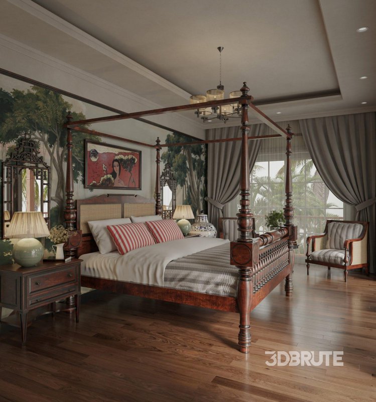 Bedroom interior scenes Image 5