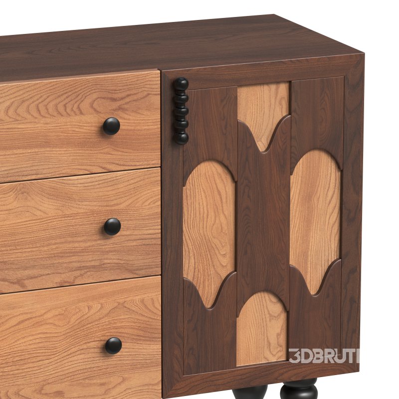 Bjorn Wood Sideboard Image 4