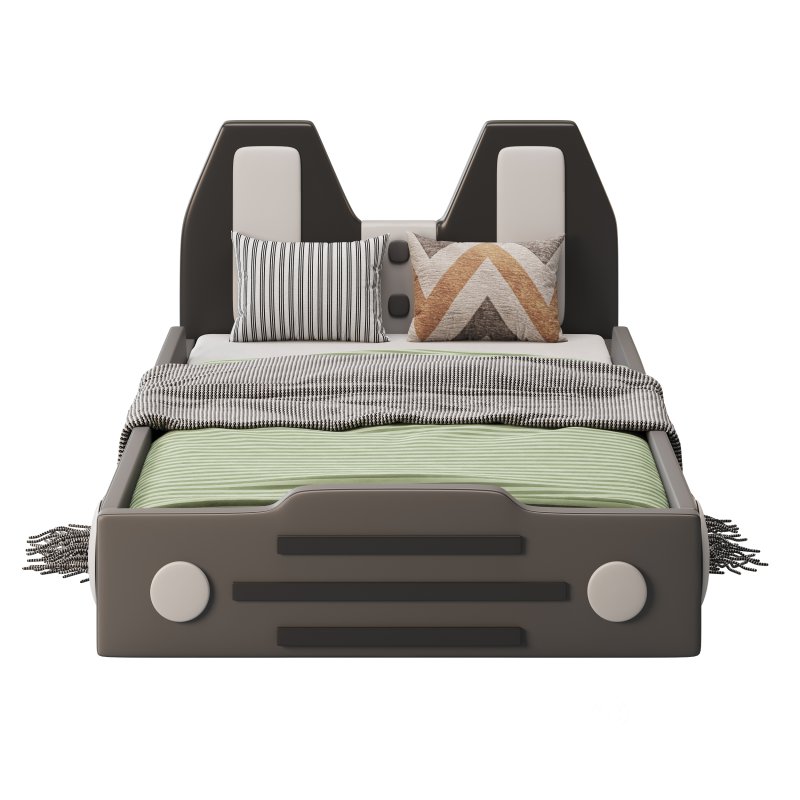 Twin Size Race Car Image 7