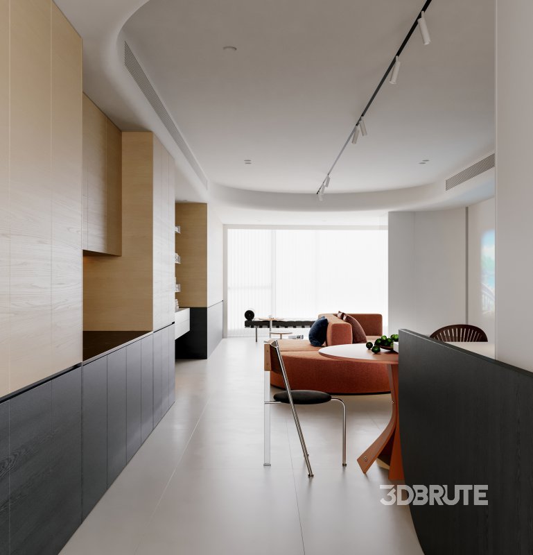 Living Room Dining Room Bedroom Image 6