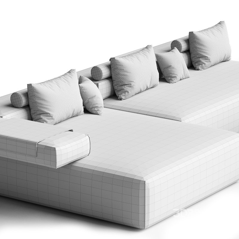 CINDER BLOCK modular sofa 1-2 Image 2