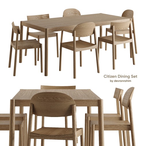 Citizen Dining Set 01 by EMKO