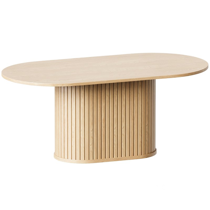 Iris Oval Dining Table Image 2