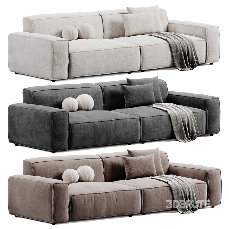 Jerome_Two_Seater_Sofa_By_Weilai_Concept Image 3