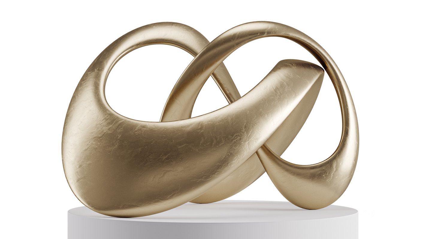 Abstract sculpture Mobius Image 2