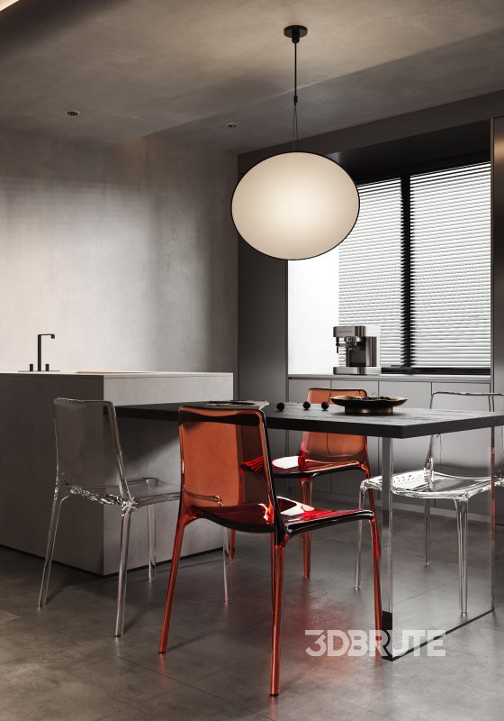 Living Room Dining Room Kitchen Image 11