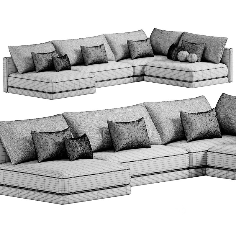 Katarina Corner Couch Sofa By Blanche Image 2