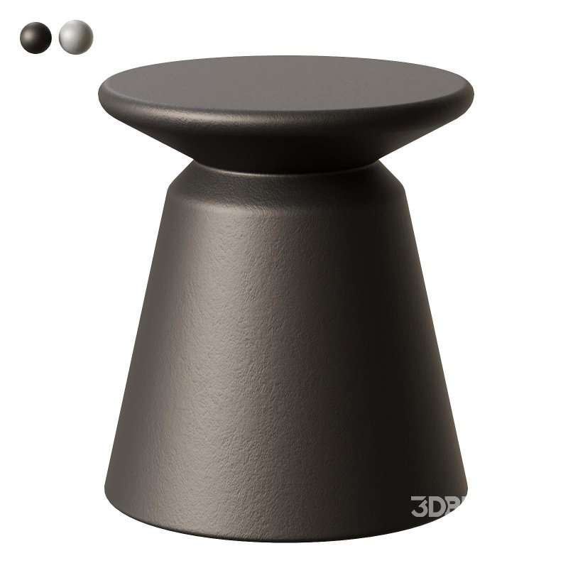 Camon Concrete Top End Table Image 4