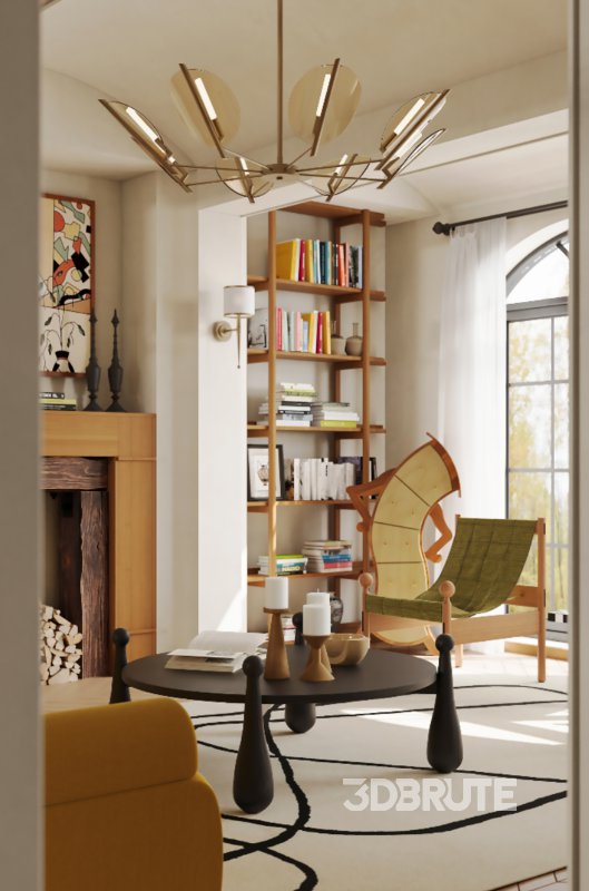 Living Room Dining Room Kitchen Image 3