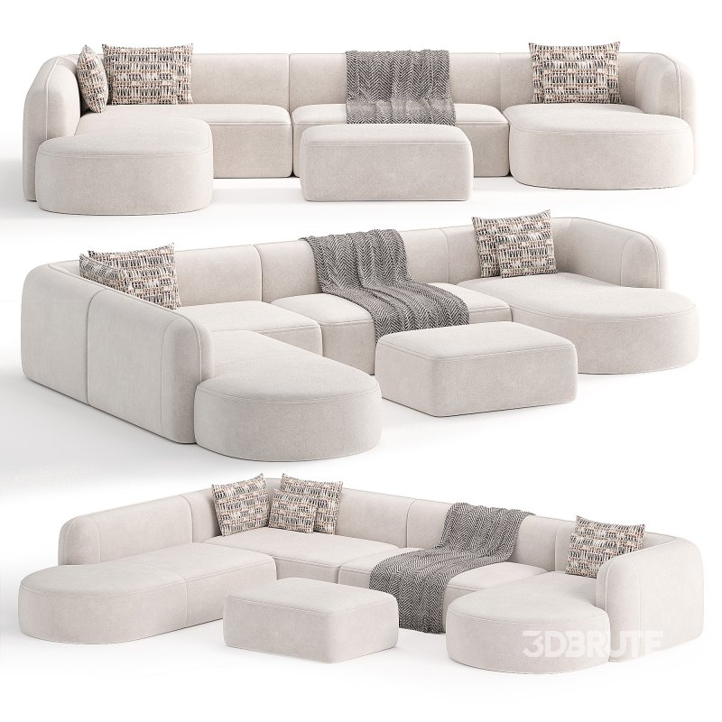 Royalty 2.0 Modular Sofa by Luzaro Image 2