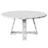 Uttermost Gidran Round Wood Rich Charcoal Black Dining Table - Thumbnail 2
