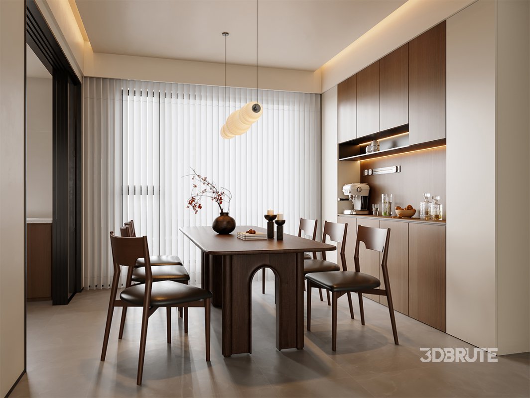 Modern dining room Image 1