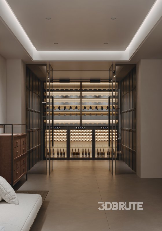 Chinese restaurant tea room hallway Image 12