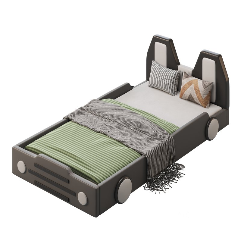 Twin Size Race Car Image 6