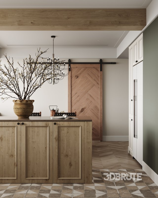 Living Room Dining Room Kitchen Image 11