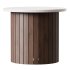 Round wooden side table - Thumbnail 3