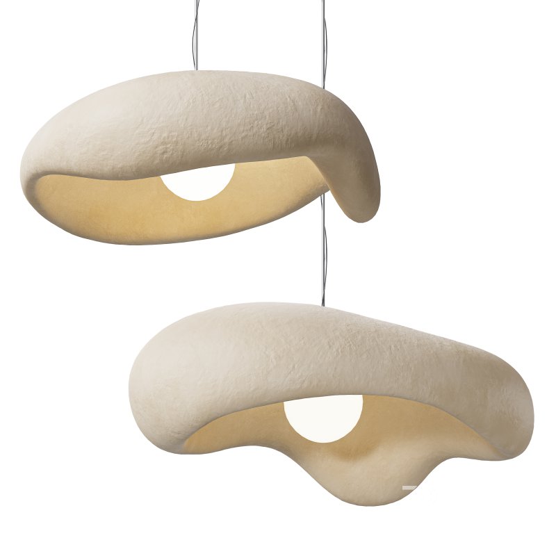 Japanese style Wabi-Sabi Pendant Light Image 2