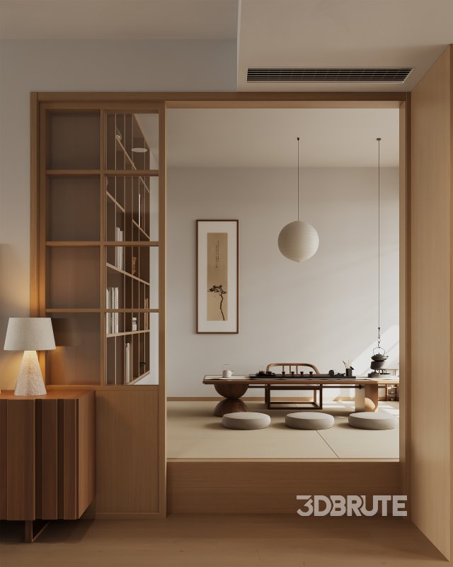 Living Room Dining Room Bedroom Image 4