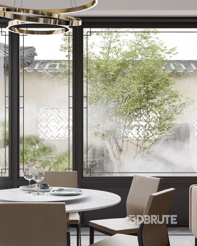 Chinese Living Room Dining Room Image 10