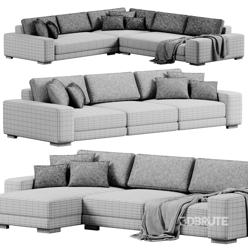 Horizon 3 L Shaped Sofa By Crateandbarrel Image 5