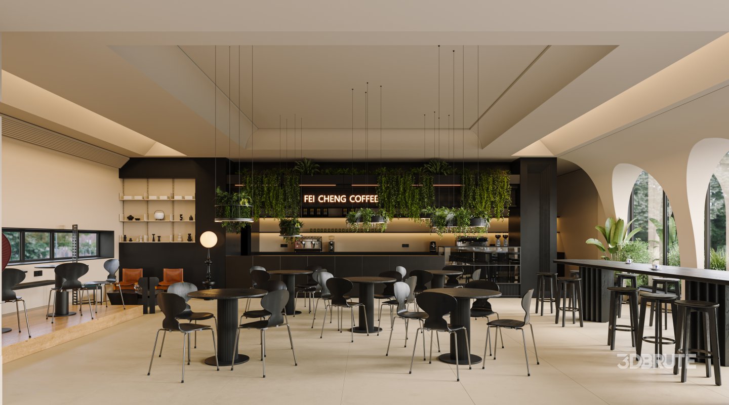 coffee shop interior Image 2