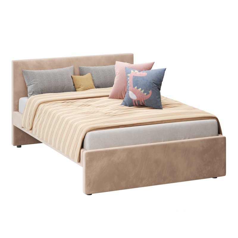 Upholstered bed frame Image 8