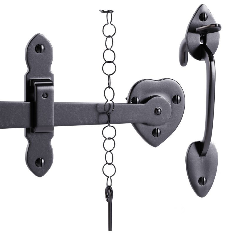 Bathroom Door Lock Latch Image 11