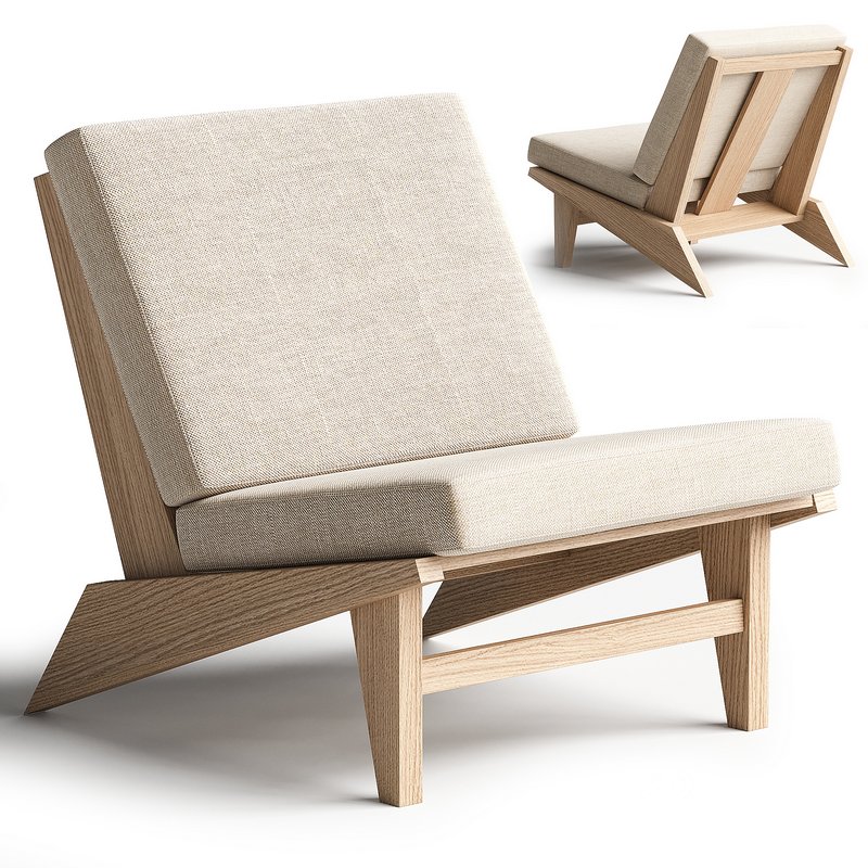 105° Lounge Chair By Ishinomaki Lab Image 1