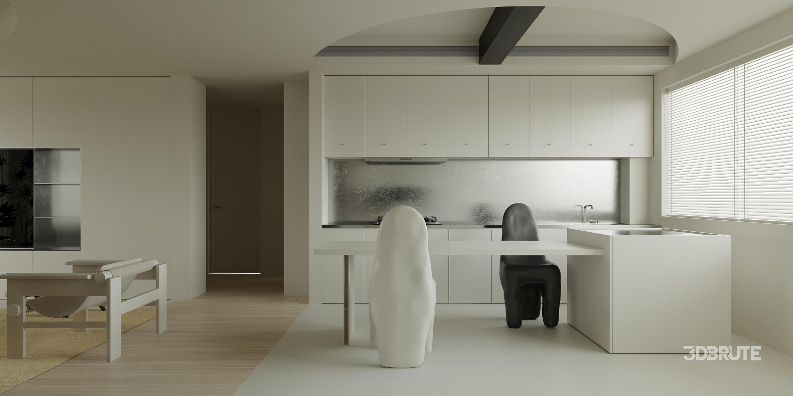 Living Room Dining Room Bedroom Image 3