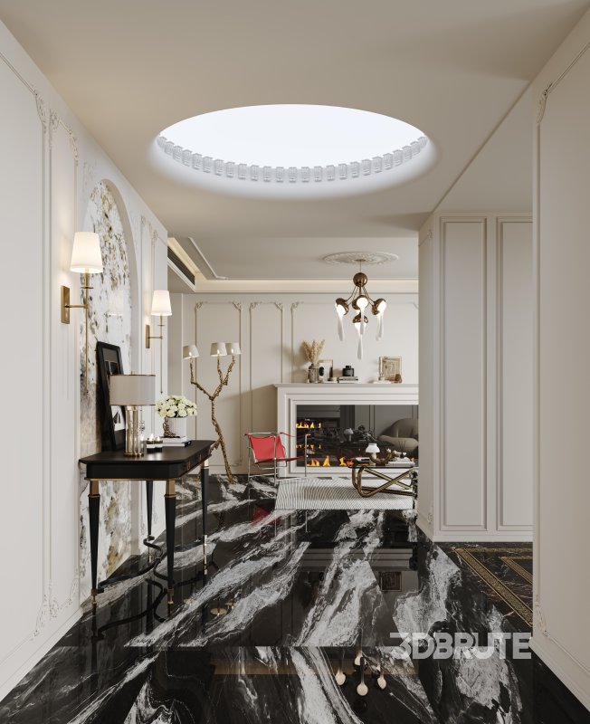 Living Room Dining Room Kitchen Hallway Image 13