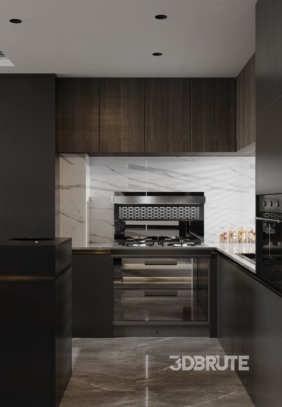 Living Room Dining Room Kitchen Image 2