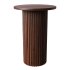 Stead Round Fluted Accent Side Table - Thumbnail 1
