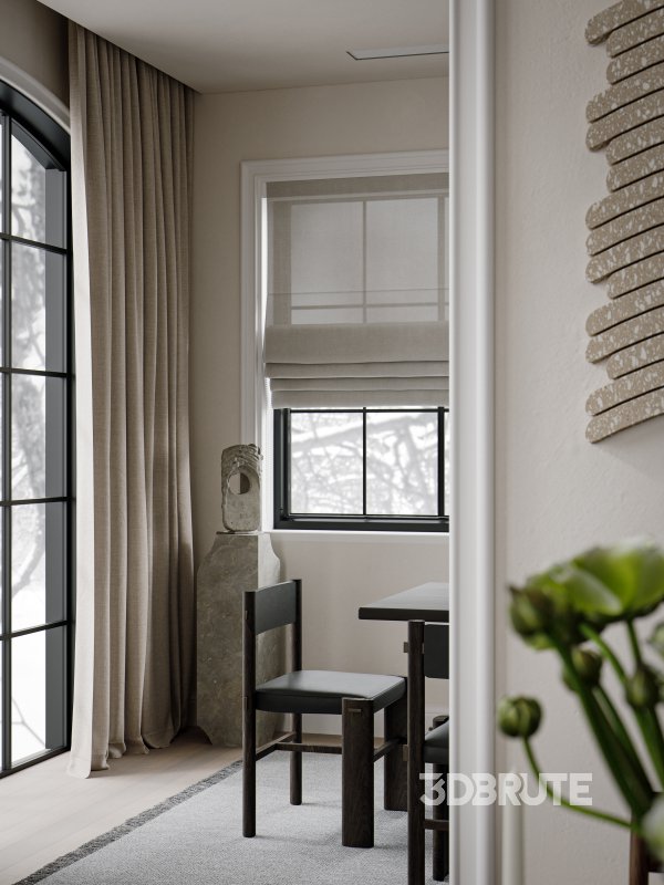 Living Room Dining Room Kitchen Image 25