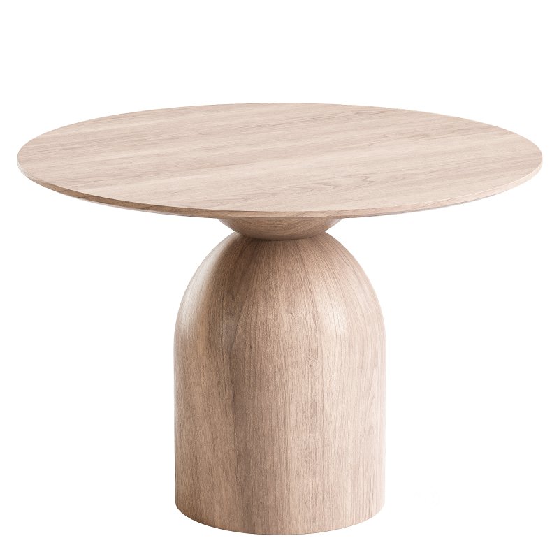 Sigrid Round Wood Dining Table Image 1
