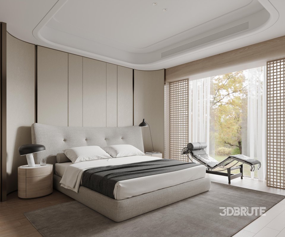 Bedroom interior scenes Image 7