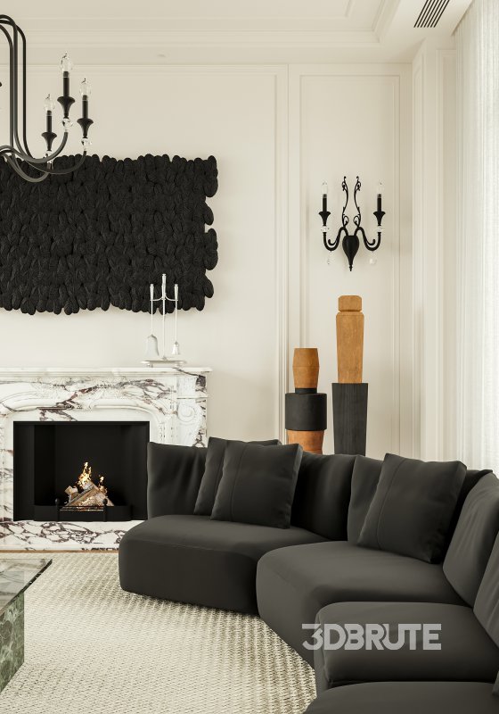 Living Room Dining Room Kitchen Image 9