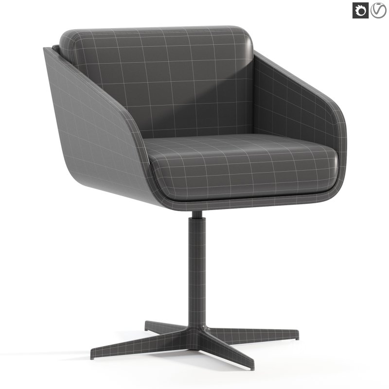PLUME SWIVEL CHAIR Image 2