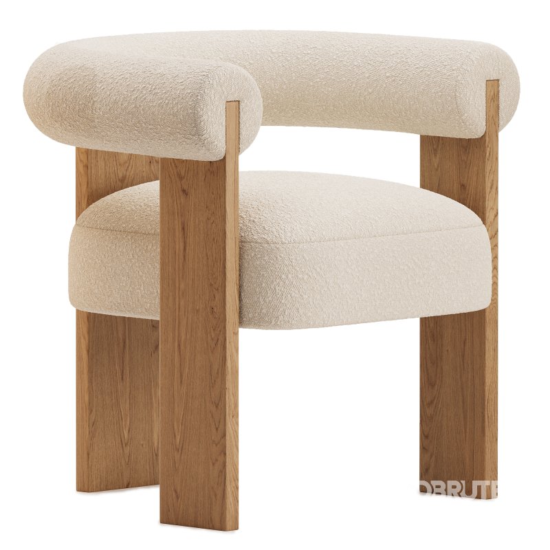 Armchair Boucle Image 3