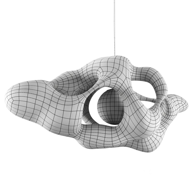 Horizontal Amobius illuminated sculpture Image 5