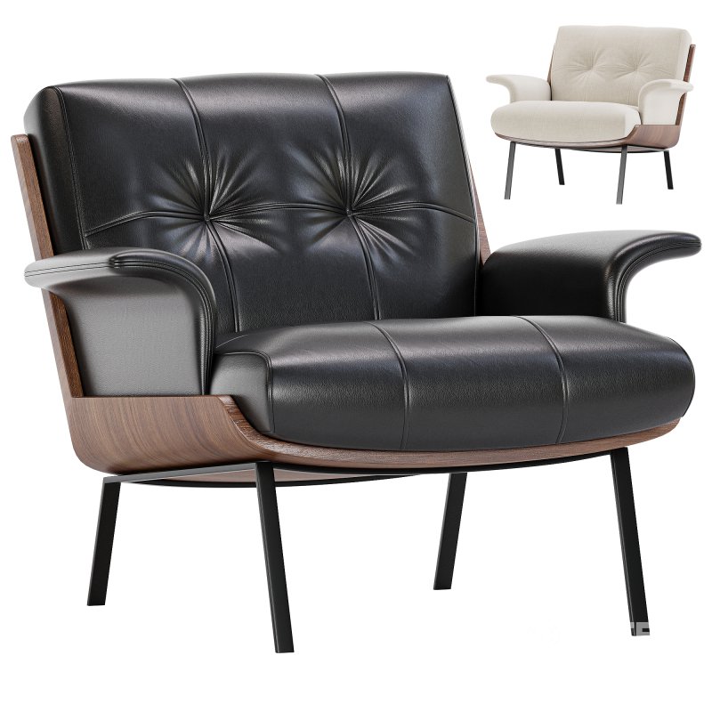 Daiki armchairs by Minotti Image 2