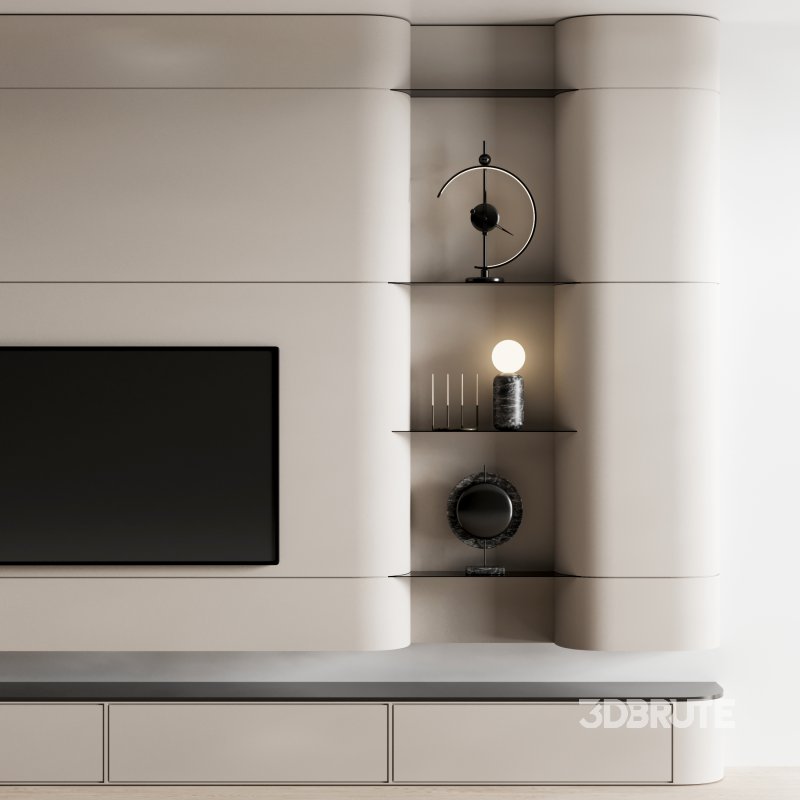 Tv wall set06 Image 3