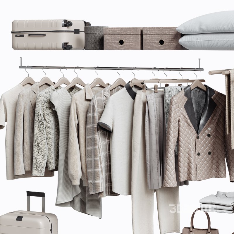 Clothing,shoes and accessories for wardrobe or shop Image 4