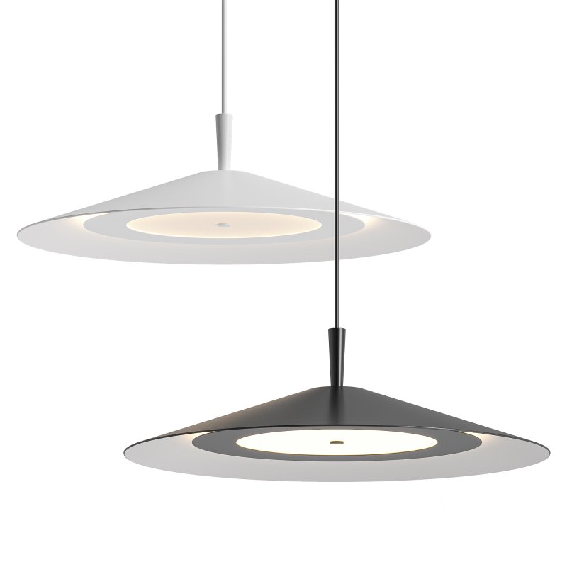 Minimalist Flying Saucer Pendant Light Image 1